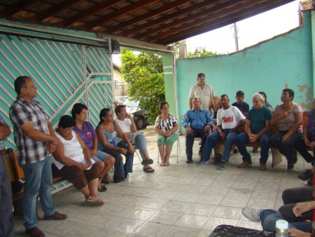 Reunião com os moradores do  Jd. do Bosque, Santa Rita de Cássia e Adjacentes.