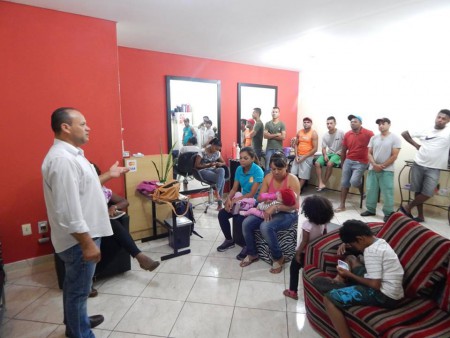 Reunião com moradores do Jardim Nova América